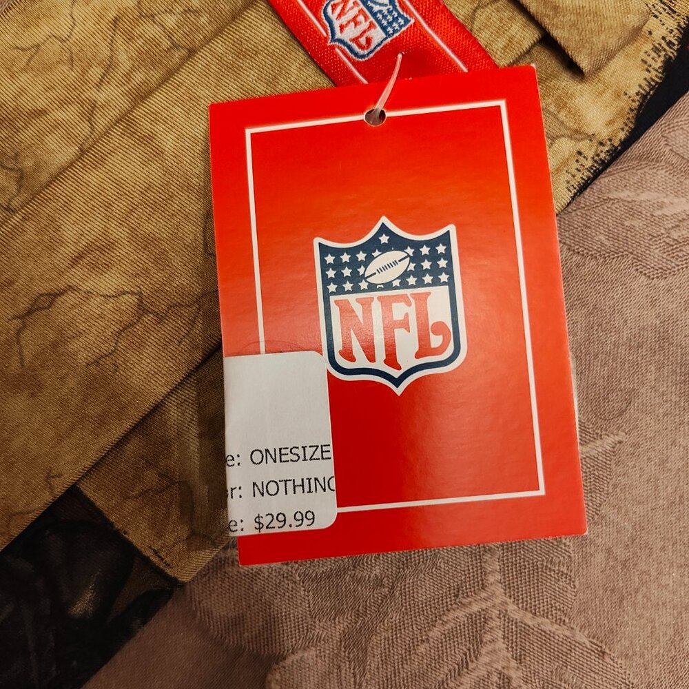 NFL Eagles Wings 100% Silk New York Giants Nostalgia Tie, New With Tags! - Picture 7 of 7